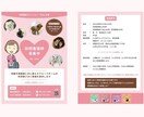 あなたの事業を幅広く伝えるチラシを作成します アナログとデジタルの両方で使用できるので便利◎ イメージ2