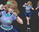 フィギュアの3D原型データを作成します ハイクオリティのフィギュア用原型を制作します！ イメージ5