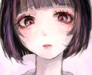 透明感のあるイラスト 描きます 透明感、可愛い、廃退的、様々な雰囲気を厚塗りで表現します。 イメージ1