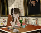 繊細な厚塗りでレトロな世界観のイラストを描きます MV･アイコン･ヘッダー等用途なんでもOK♡ イメージ1