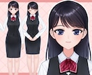 完成品のLive2D汎用モデルを販売します できる！おねえさん【Live2D汎用モデル】【VTS対応】 イメージ2