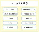 修正指示が減らせるマニュアルを作成いたします ディレクションを効率化して他業務に使う時間を増やしませんか？ イメージ3