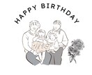 写真をイラストにします 思い出の1枚をギフトにいかがですか イメージ1