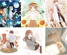 ほんわか可愛いイラストお描きします 動画のサムネやアイコン、MV、表紙、壁紙などにぜひ♪ イメージ3