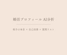 婚活の相手の本音・自己PR・質問リスト分析します 相手の「本音」を言語化。6観点分析・自己改善・質問リスト付き イメージ1