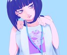 キャラクターイラスト・アイコン制作いたします リアルテイストでキャラの魅力を引き立てる1枚絵を描きます イメージ6