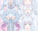 VTuber/Live2D用パーツ分立絵作成します キラキラ可愛いお姿で作成します！ イメージ1