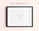 シンプルおしゃれな線画で似顔絵描きます 人物やペットの似顔絵　アイコンやプレゼントにもおすすめ♪ イメージ6