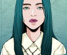 アイコンイラスト作成いたします 週刊誌漫画のようなアイコンやロゴ描かせていただきます イメージ4