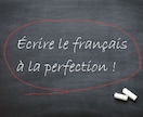 フランス語ネイティブがフランス語の文章を添削します 研究論文からお手紙まで様々な目的でご利用いただいています イメージ1