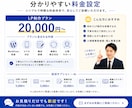 丁寧なヒアリングでLPを制作します 目的やターゲットに合わせて構成をご提案します イメージ7