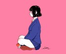 アイコン向けの全身イラストを作成します アイコンやグッズに、あなたの「全身似顔絵」を。 イメージ1