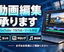 動画編集、作成します YouTube、TikTokなど編集、作成します イメージ1