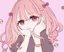 可愛い女の子(※のみ)のアイコンやヘッダー描きます Twitter、YouTube、他SNSのアイコンにどうぞ❁ イメージ1