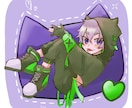 かわいいかっこいいアイコン用イラスト描きます ゆるいキャラから動物、等身絵なんでもご相談ください イメージ6
