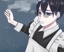 完全オリジナルイラスト作成します SNSアイコン、ヘッダー、個人観賞用、用途に合わせます イメージ6