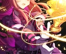商用利用◎キラキラで目を引くイラストお描きします SNS・動画・グッズ等に！鮮やかなイラストが得意です！ イメージ7