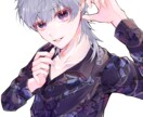 キラキラ可愛いイラスト描きます 動画サムネ・アイコン・立ち絵など用途に合わせて柔軟に対応◎ イメージ7
