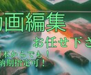 動画編集承ります 短編、長編問わず、安めで動画編集いたします イメージ1