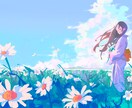 背景と女の子のイラスト描きます 一枚絵/MV用イラスト/サムネイル/CDジャケット等 イメージ6