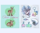 動物×淡色×厚塗り｜やわらかな空気感の絵を描きます 商用利用OK◎一枚絵・MV・サムネ等お気軽にご相談ください イメージ9