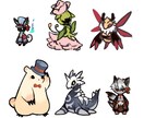 ちびキャラを描きます あなたのキャラクターを可愛くデフォルメします。 イメージ4