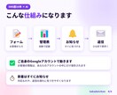 問い合わせフォームと通知の仕組みを作ります 受付・通知・対応状況の管理まで一式で整備 イメージ4