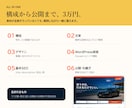 開業の信頼を作る1ページHPを3万円で制作します 構成・文章・スマホ対応までWordPressで伴走 イメージ6