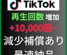 10,000回~Tiktok再生回数増加させます TikTok動画宣伝します！再生回数増加確実！ イメージ2