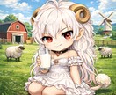 二頭身キャラ制作致します。ます ご希望に合わせて完全オリジナルのイラストを制作いたします。 イメージ2