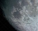 月の写真素材の提供をします 天体望遠鏡で撮った月の写真になります イメージ3