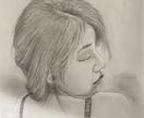 似顔絵やお好みの写真を鉛筆画で仕上げます 模写鉛筆画で独特の雰囲気をお届けします イメージ2