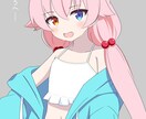 アイコン、イラスト作成します 版権、オリジナルキャラクターをかきます。 イメージ1