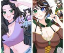SDイラスト付きのキャラクターイラストを提供します かわいいデフォルメイラストの欲張りセット！ イメージ2