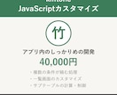 竹：kintoneの本格的なカスタマイズを承ります 複数条件の処理や一覧画面等のjsを用いたカスタマイズ！ イメージ1