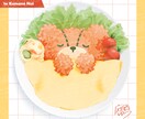 食品・小物などのオリジナルイラストを制作します 水彩画のような温かみのあるホッとする絵を描きます！ イメージ3