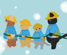 商用OK！お洋服を着た魅力的なネコちゃん描きます SNS・ブログ・グッズ作成など！惹きつける可愛さ自信あります イメージ2