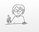気軽に依頼♪シンプルアイコン用イラスト作成します ちょっと気軽にオリジナルのイラストが欲しいにおすすめです イメージ4