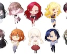 デフォルメキャラを2人セットで描きます SNSにご自由にお使いいただけます イメージ2