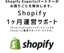Shopify運営コンサル1ヶ月サポートします 今まで培ってきたECの知見・経験を活かしたサポートをします イメージ1