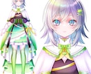 顔の強いVtuberを修正無制限でお作りします 超割引！キャラデザ＋Live2D イメージ4