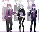 IRIAM対応！立ち絵、１からキャラデザできます ３～７日ほどで納品可能！２０体以上制作実績あります！ イメージ3
