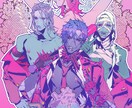 立ち絵、イラスト描きます Vtuberさん向け、ゲーム用向け立ち絵イラスト イメージ2