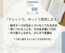 3日間ゆっくり考えを整理する相手になります 正解を出さず、チャットで気持ちと考えを言語化します イメージ2