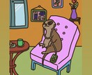 カラフルなペットのイラスト描きます ペットの写真はいっぱいあるけどイラストって意外と無い！ イメージ2