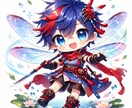 二頭身キャラ制作致します。ます ご希望に合わせて完全オリジナルのイラストを制作いたします。 イメージ5