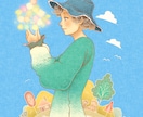 世界感を詰め込んだイラストをお描きします 配信音源ジャケット、動画サムネイルなどに。 イメージ3