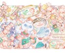 商用可！透明水彩でゆるかわペットイラスト制作します ご家族へのプレゼント／配信グッズ／インテリア／雑誌／HPなど イメージ1