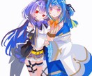 商業個人使用問わず、イラストおかきしまます 動画からアイコンまで、キャラクターイラスト中心です イメージ2
