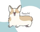 ペットや動物をゆる〜いタッチで描きます ゆる〜いキャラクター風の動物たちやその子が大好きな物も！ イメージ1